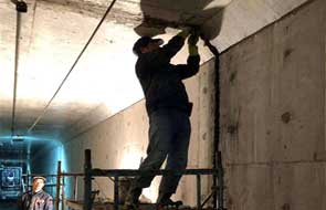 沉降缝防水堵漏施工