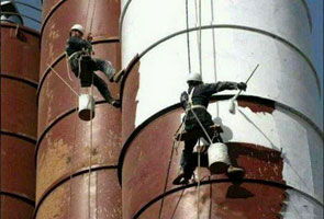 钢烟囱防水堵漏工程